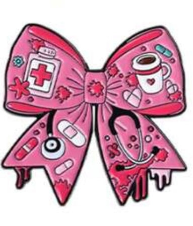 Medical Coquette Enamel Pin