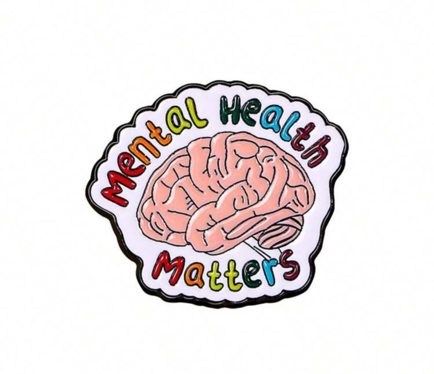 "Mental Health Matters" Enamel Pin