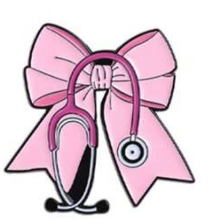 Medical Coquette Enamel Pin