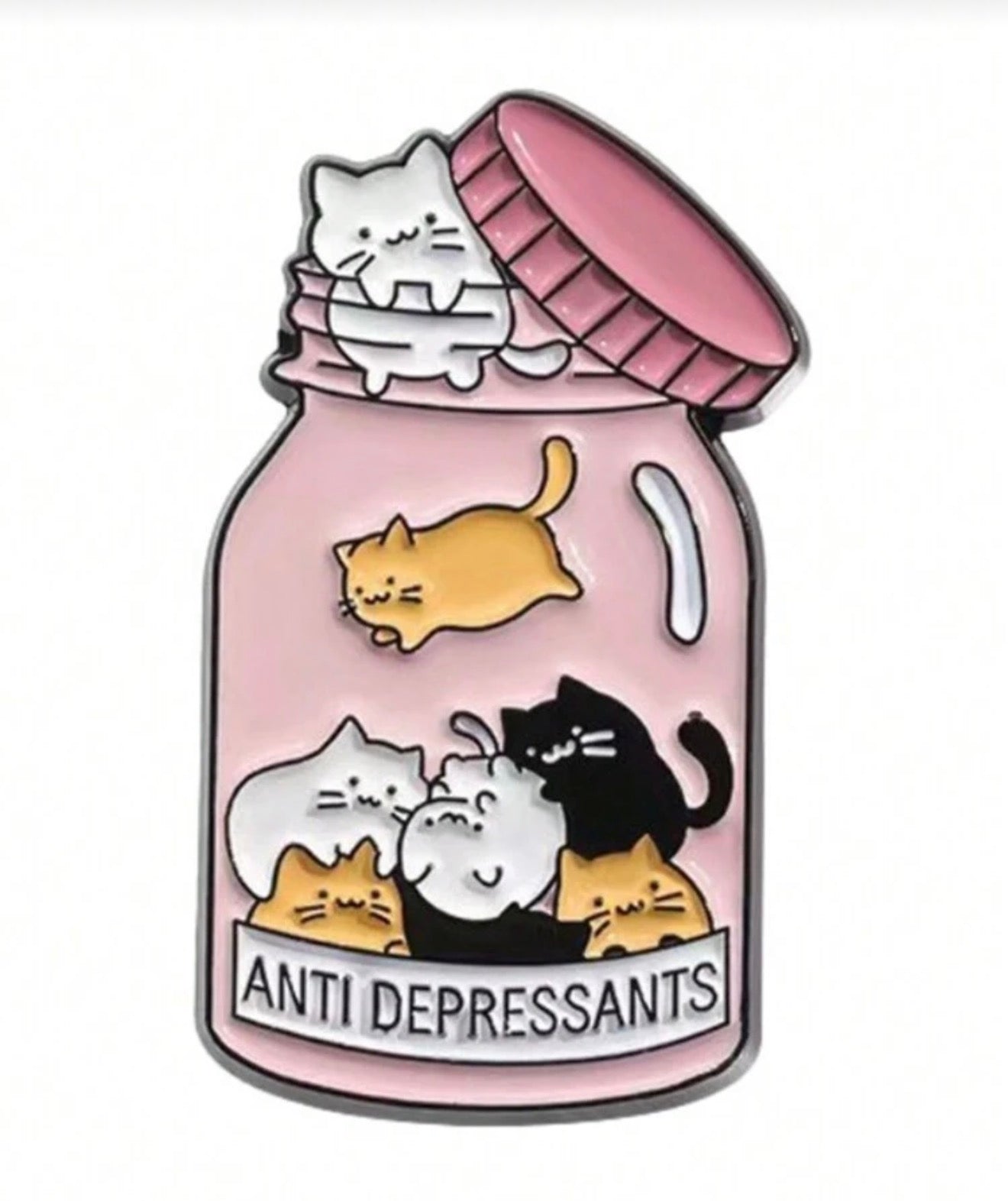 Cute Cats Enamel Pin