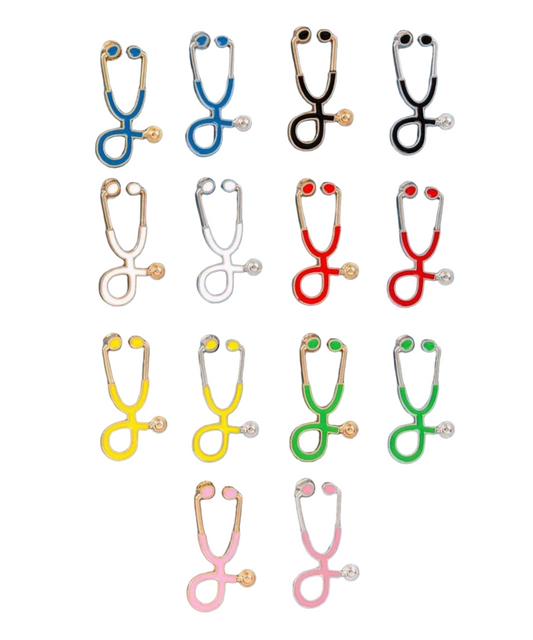 Stethoscope Enamel Pin