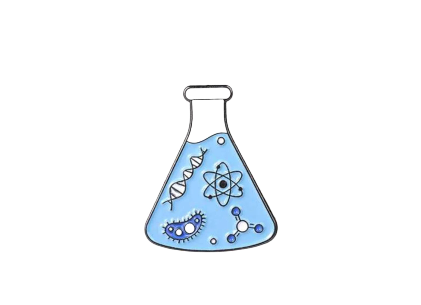 Medical Lab Flask Enamel Pin