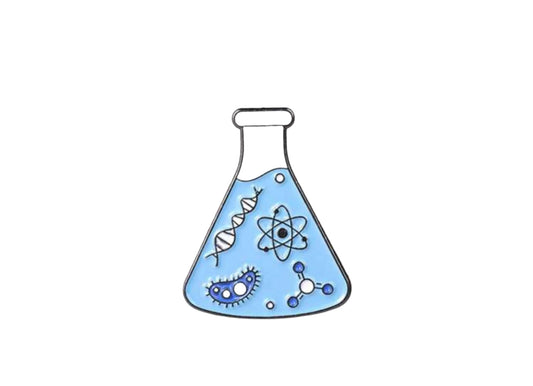 Medical Lab Flask Enamel Pin