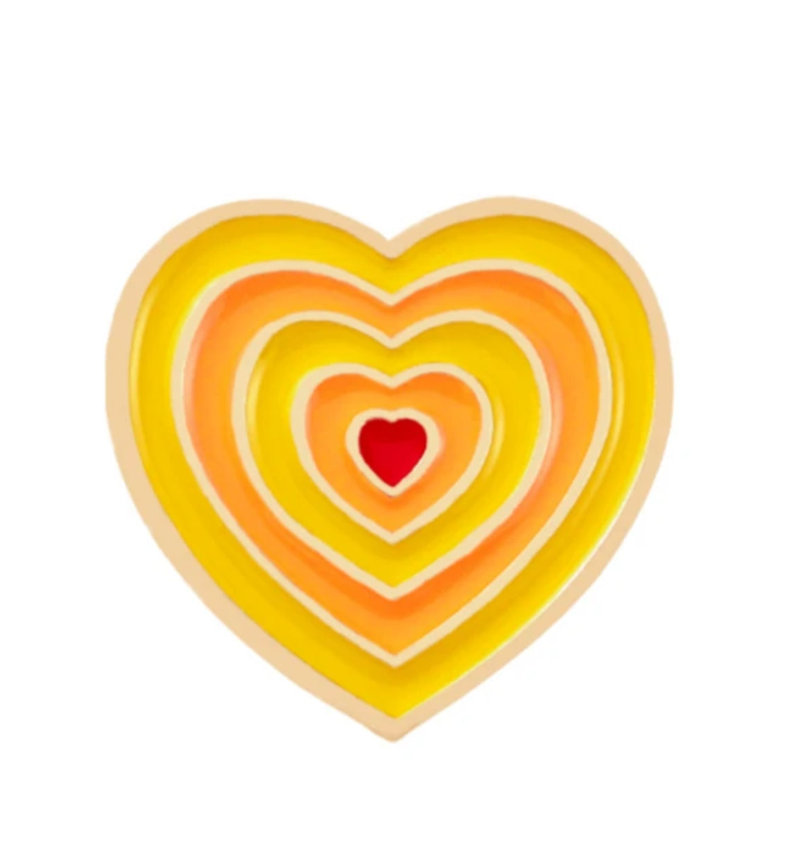 Yellow Gradient Enamel Pin