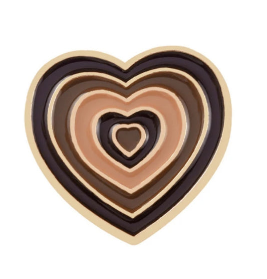 Brown Gradient Enamel Pin