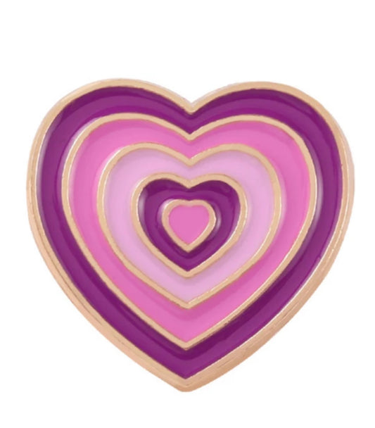 Purple Gradient Enamel Pin