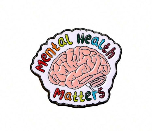 "Mental Health Matters" Enamel Pin