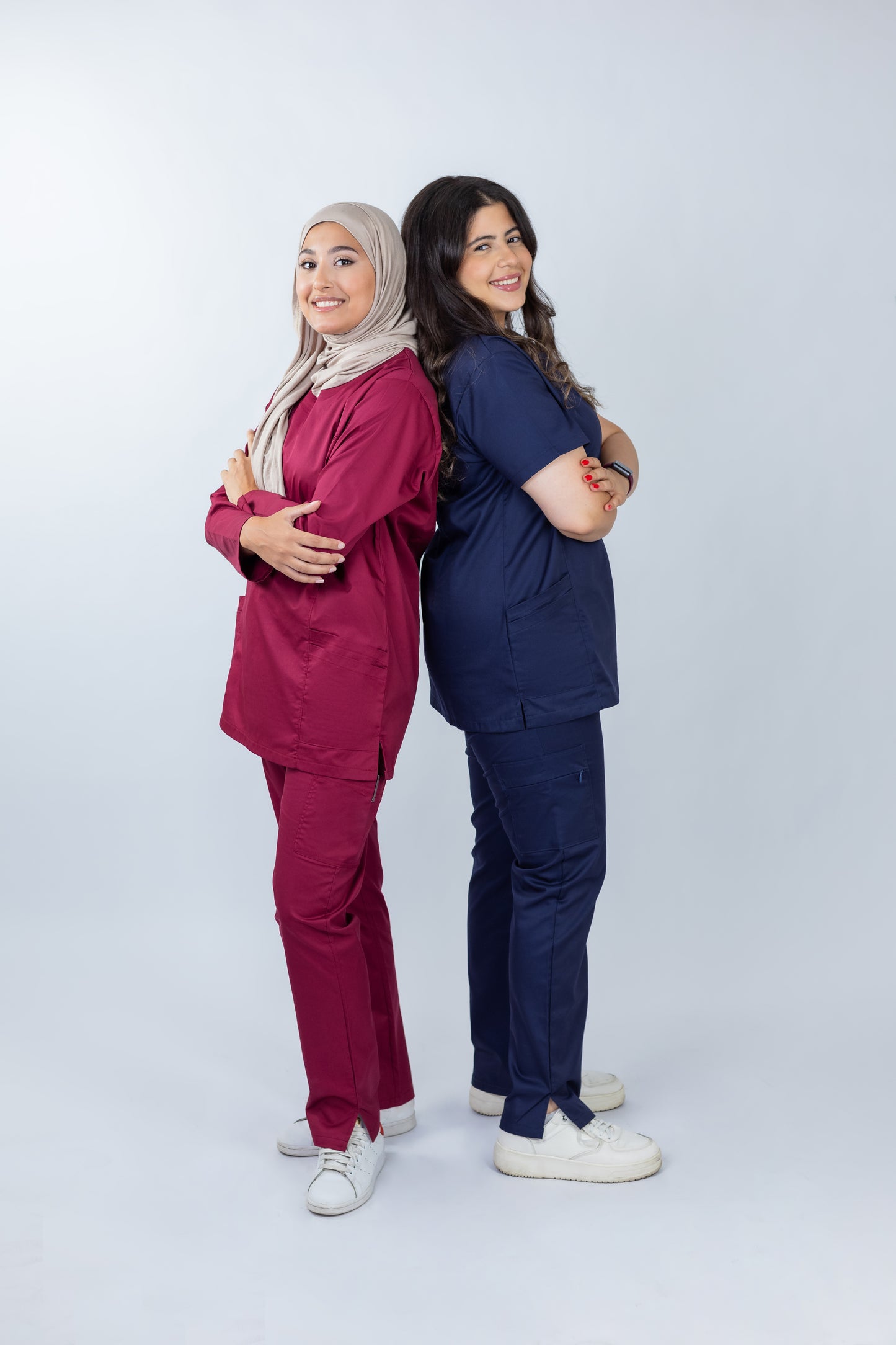 The Short-Sleeve Slim Fit Medical Scrubs