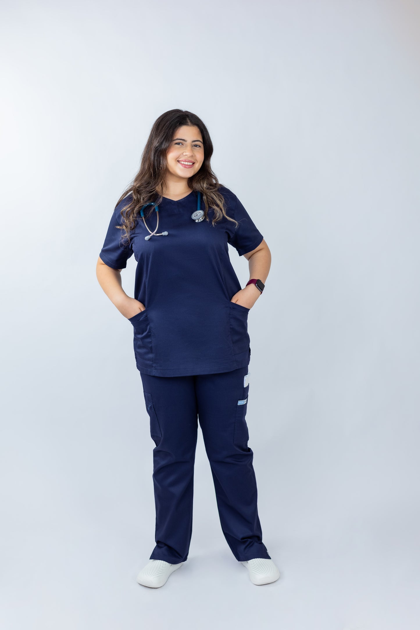 The Short-Sleeve Slim Fit Medical Scrubs