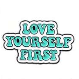 Motivational Quote Enamel Pin