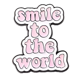 Motivational Quote Enamel Pin